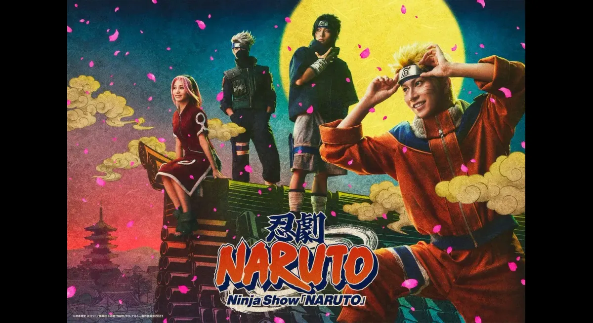 Team 7 Reunites for “Ninja Show NARUTO” – First Look at 2027 Live Production