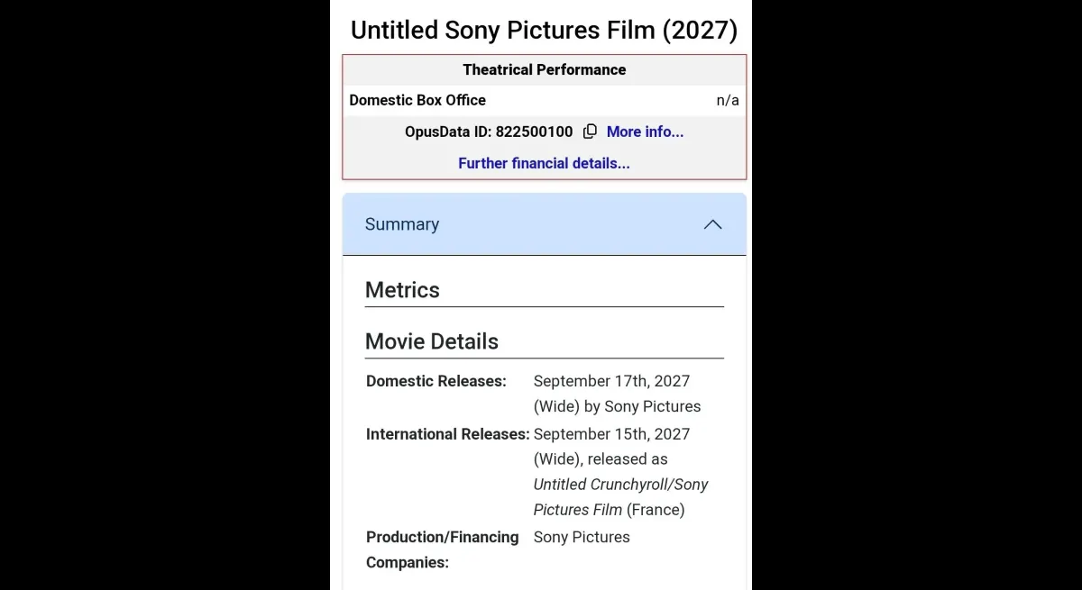 Demon Slayer: Infinity Castle Part 2 Likely Set for September 2027 Release