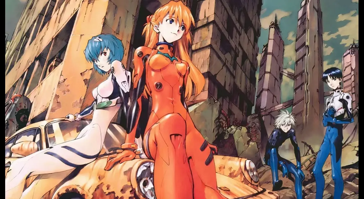 Classic Asuka Langley Soryu Dress TV Figurine Celebrates Evangelion's 30th Anniversary