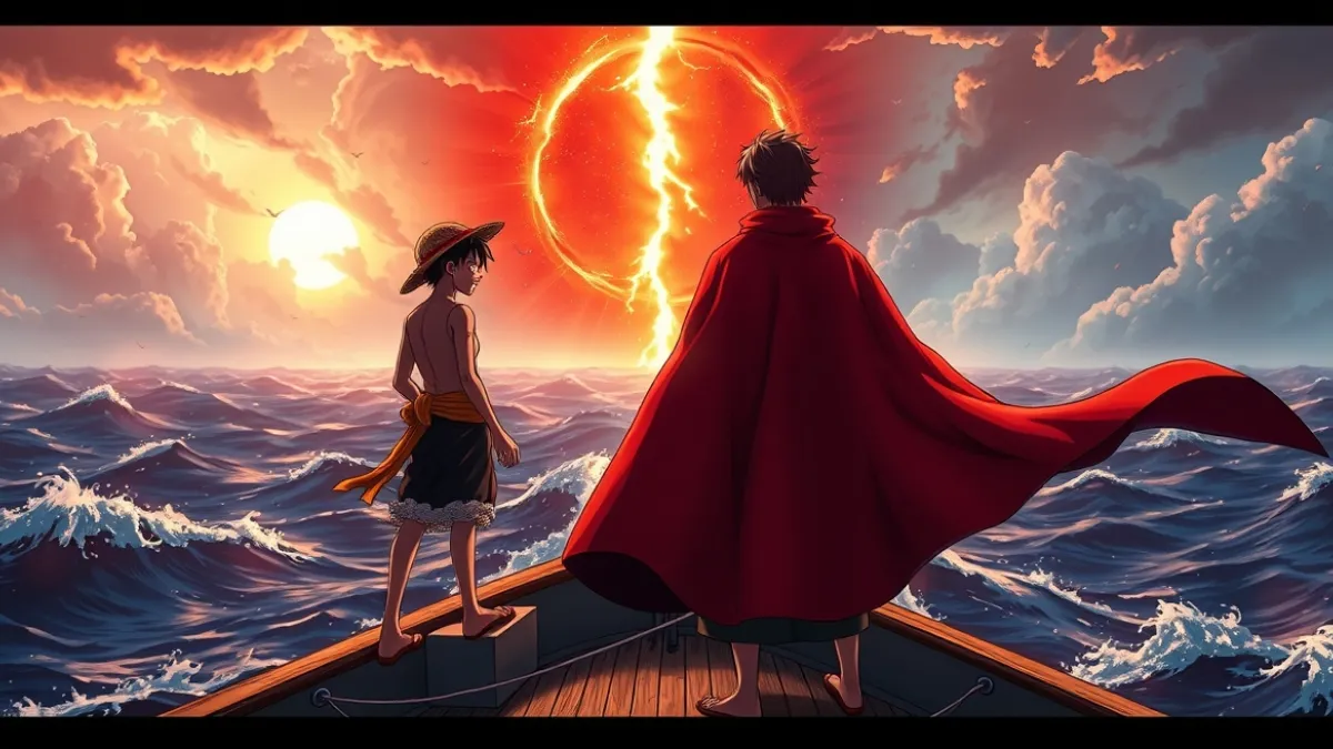 What If Luffy Met Shanks in the New World?