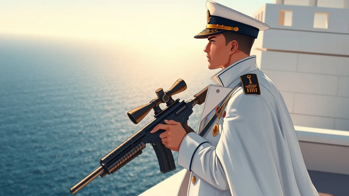 What If Usopp's Father Yasopp Was Actually a Marine?