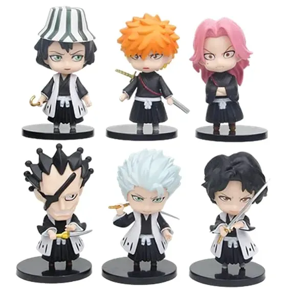Bleach Augen 6-Pack 10cm Action Figures | Limited Edition Decor
