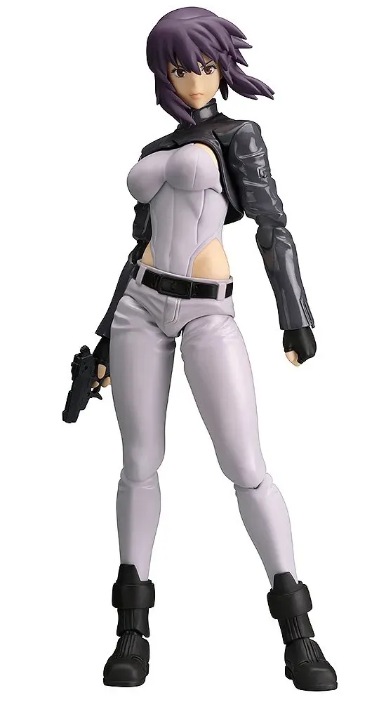 Max Factory Ghost in The Shell Motoko Kusanagi Figma Figure - Poseable Anime Collectible