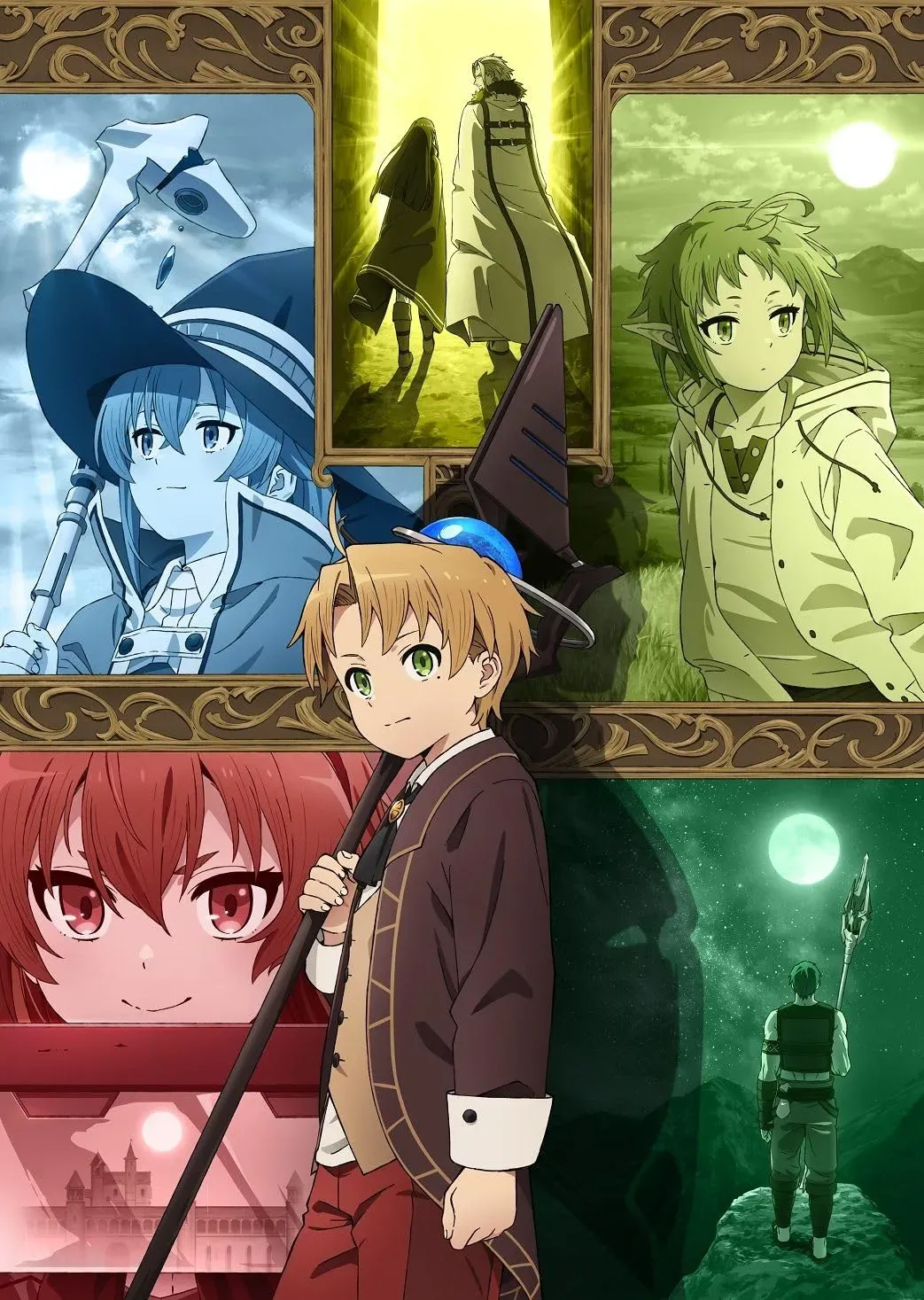 Mushoku Tensei Isekai Ittara Honki Dasu Poster 12x18 Inches