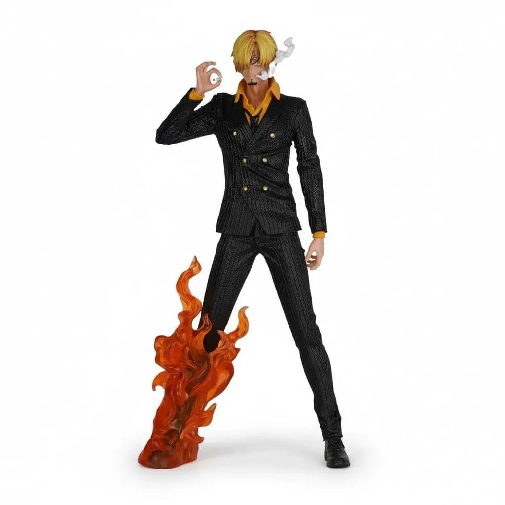 One Piece Sanji Black Suit Action Figure