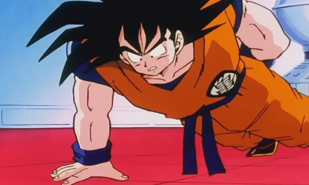 Dragon Ball officially launches Goku’s training and it’s so hard that you can’t stand it