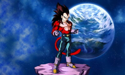 Dragon Ball shows the first look at the new Super Saiyan 4 of Vegeta transformation