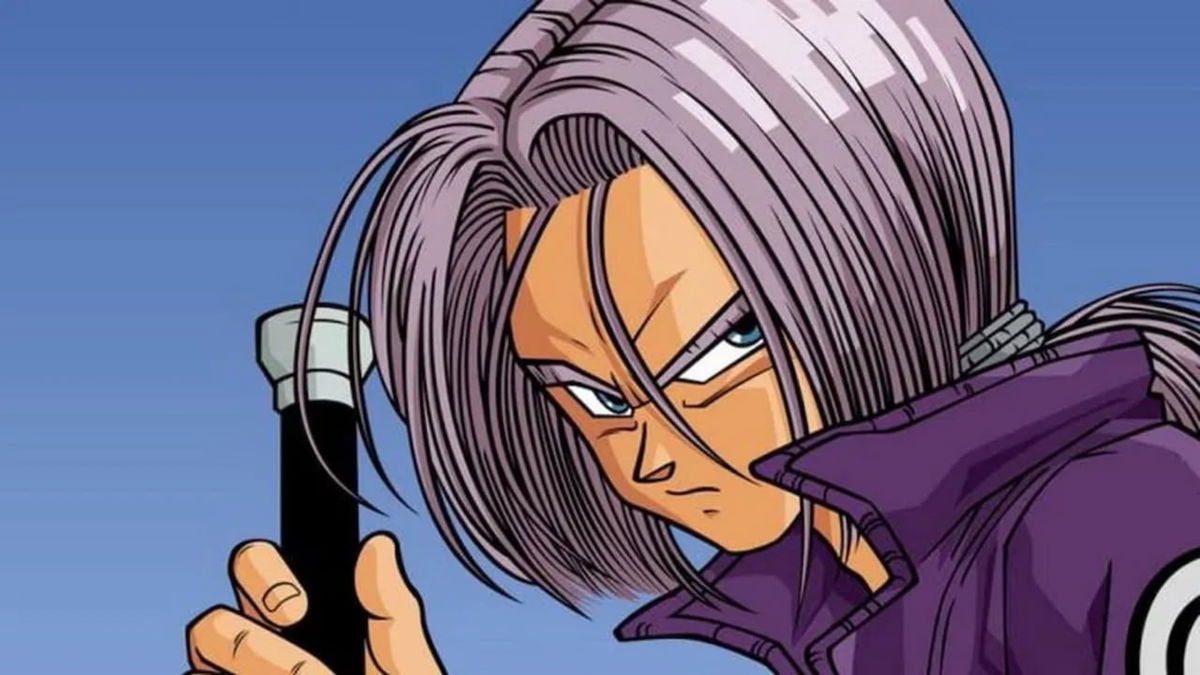 Dragon Ball shares an unpublished illustration of Trunks of the future